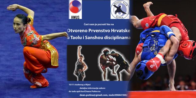 Otvoreno Prvenstvo Hrvatske u Taolu i Sanshou disciplinama