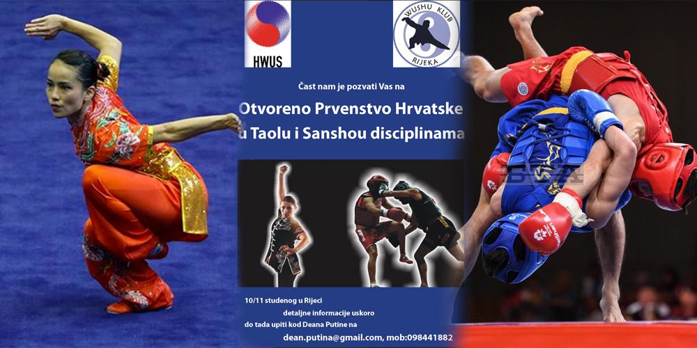 Otvoreno Prvenstvo Hrvatske u Taolu i Sanshou disciplinama