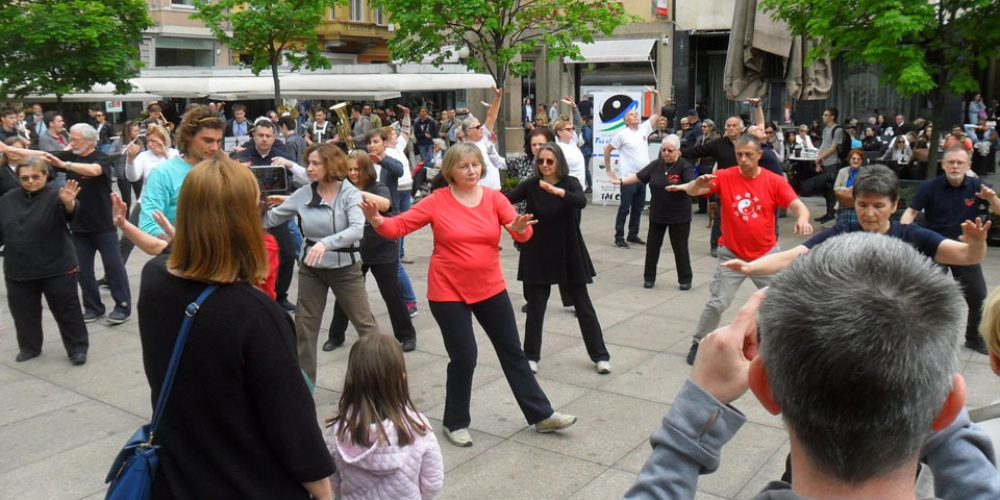 Svjestki dan tai chi chuana obilježen na Cvjetnom trgu