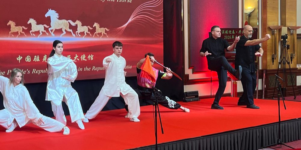 Hrvatski demo tim na proslavi Kineske Nove Godine