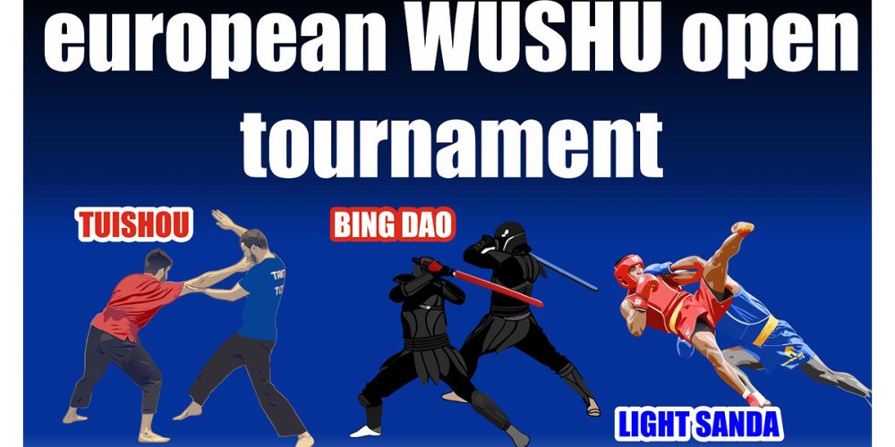 European Open Wushu Tournament, Zagreb, Croatia from November 21 to 23, 2025 (online registration of competitors)